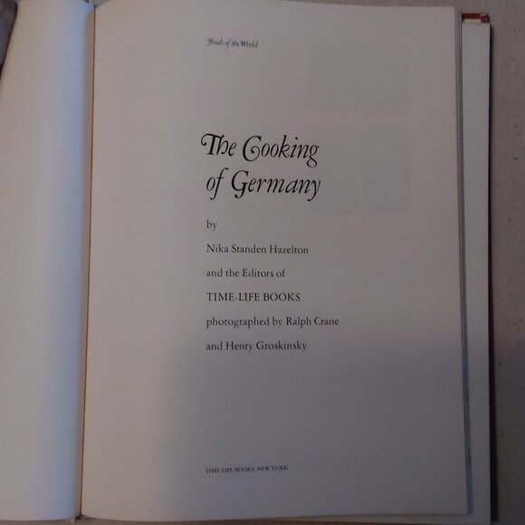 Vintage Time Life The Cooking of Germany cook book - Picture 2 of 3